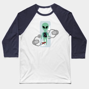 Alien autopsy Baseball T-Shirt